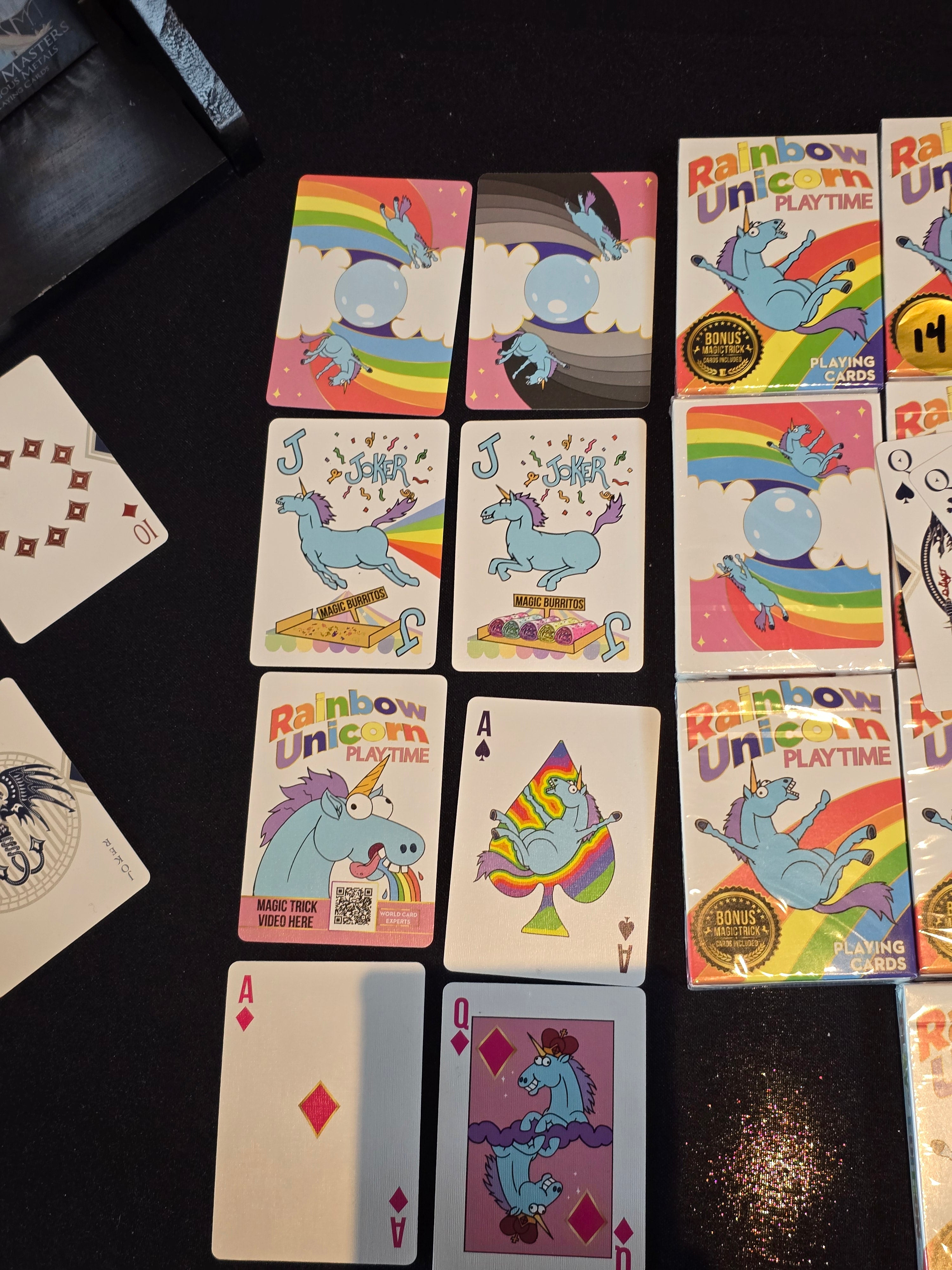 Dees Playing Cards (Rainbow Unicorn Playtime)